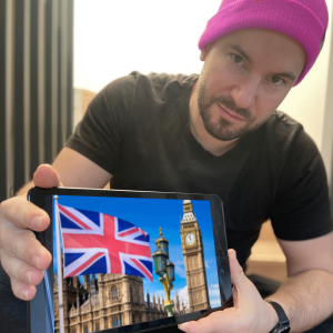 .marek didak of .out of spacetime goes to london